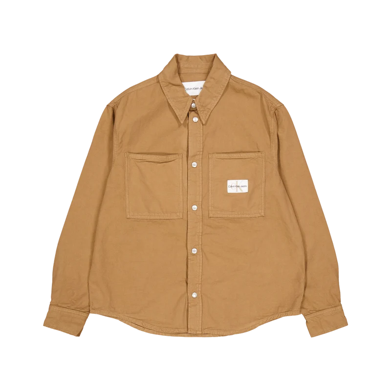 Calvin Klein JeansCanvas Relaxed Linear Shirt Gan