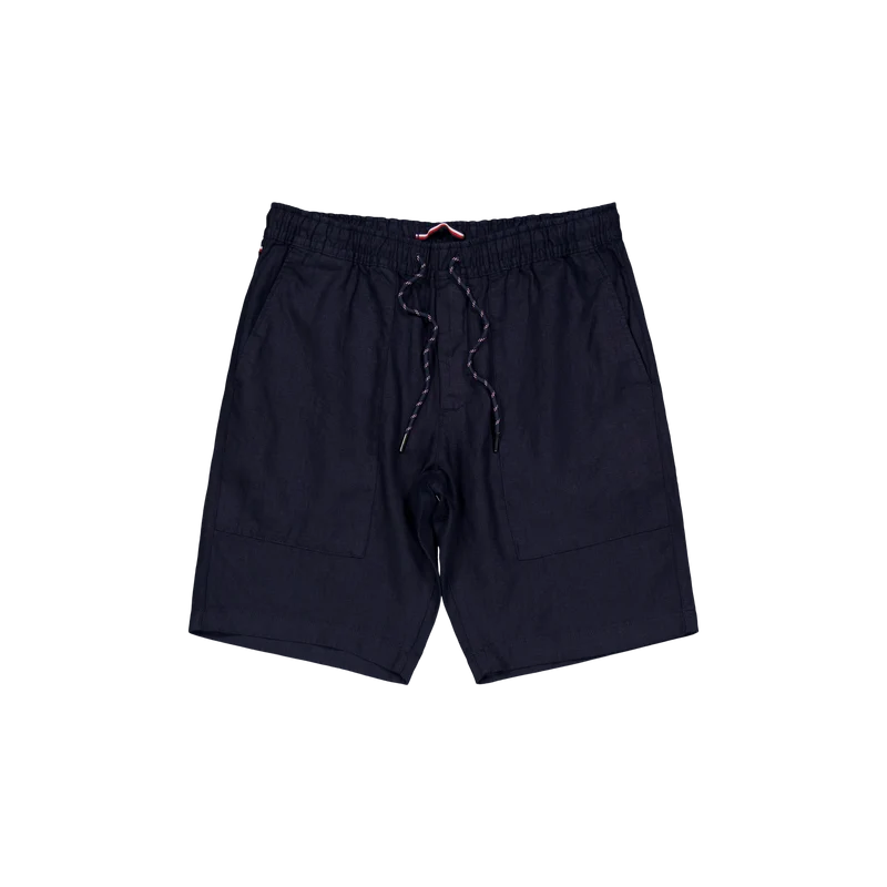 Tommy Hilfiger Harlem Solid Linen Po Utility Dw5
