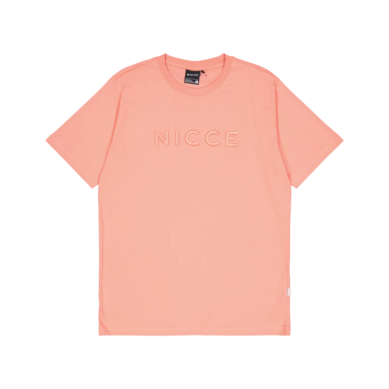 Nicce Mercury T-shirt Apricot Peach