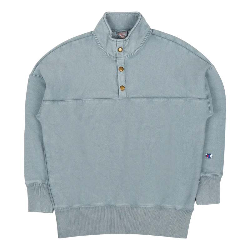 Half Buttoned Sweatshirt Trp