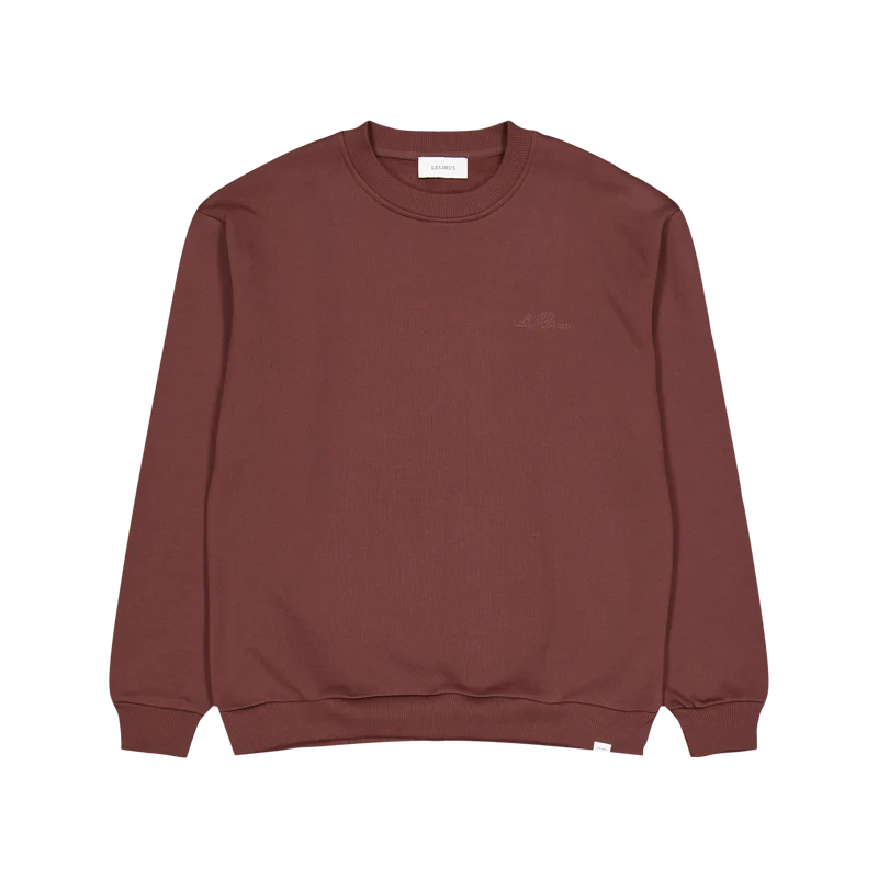 Les Deux Crew Sweatshirt Ebony