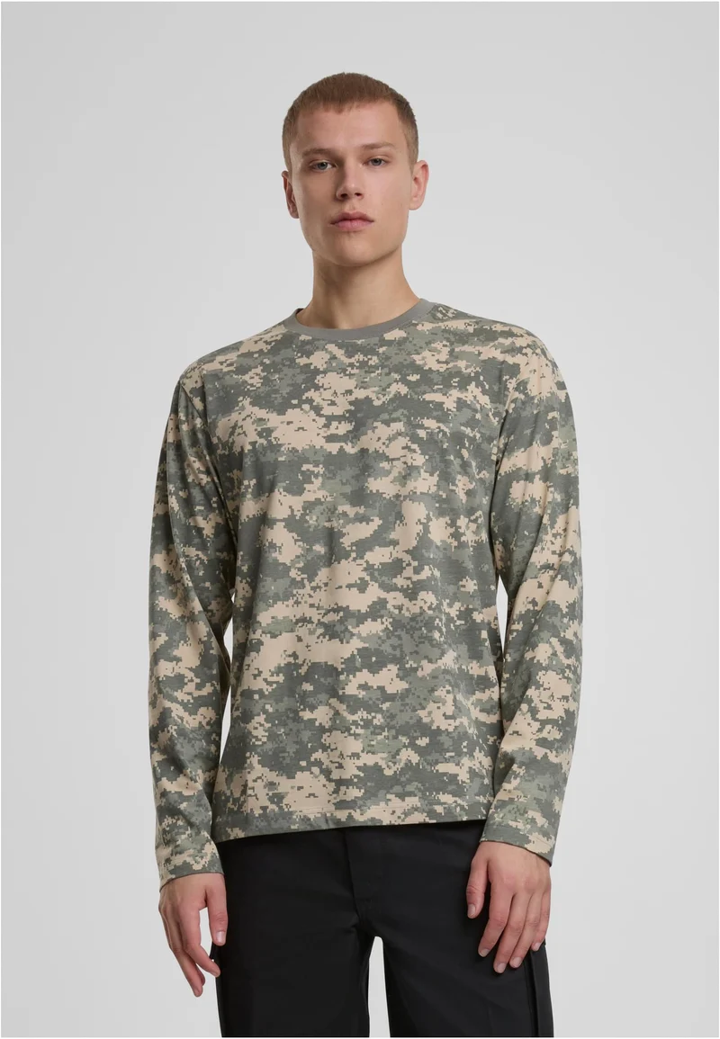 B Premium Longsleeve Shirt White Camo L