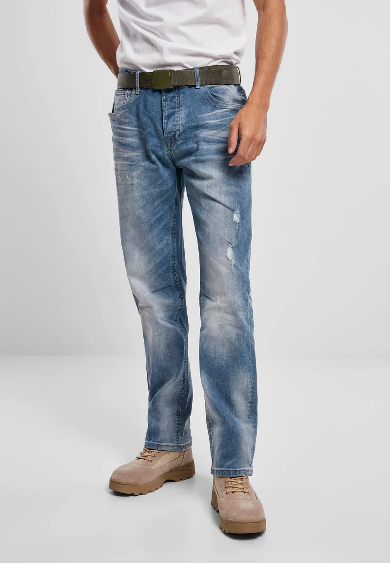 B Will Washed Denim Jeans