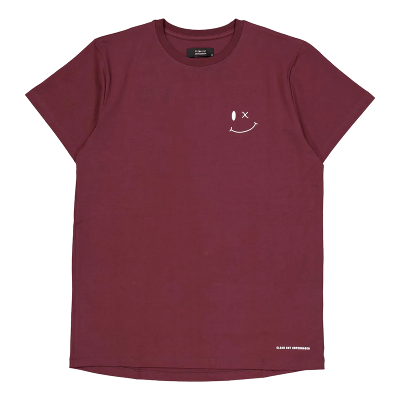 Patrick Organic Tee Dark Plum