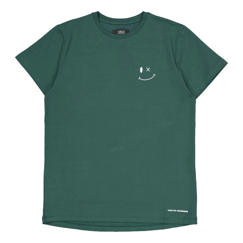 Patrick Organic Tee Deep Green