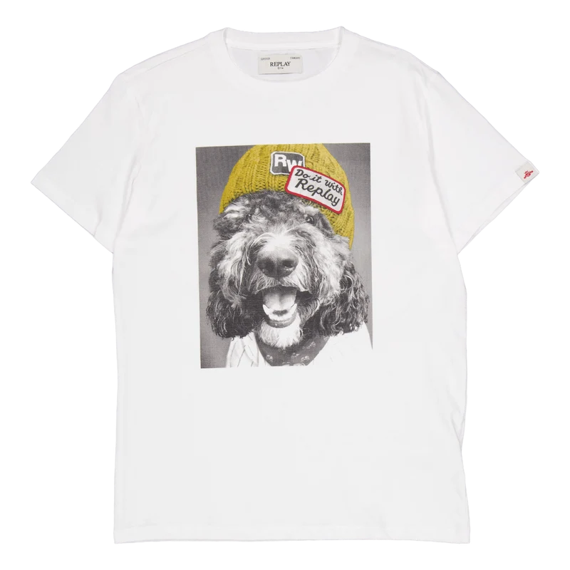 Dog Tee 001 White