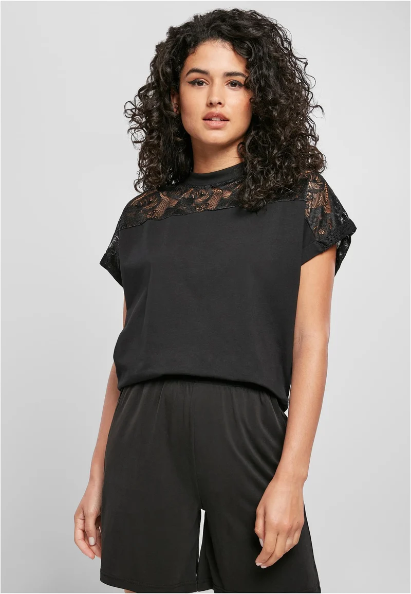 UC Short Oversized Lace Tee