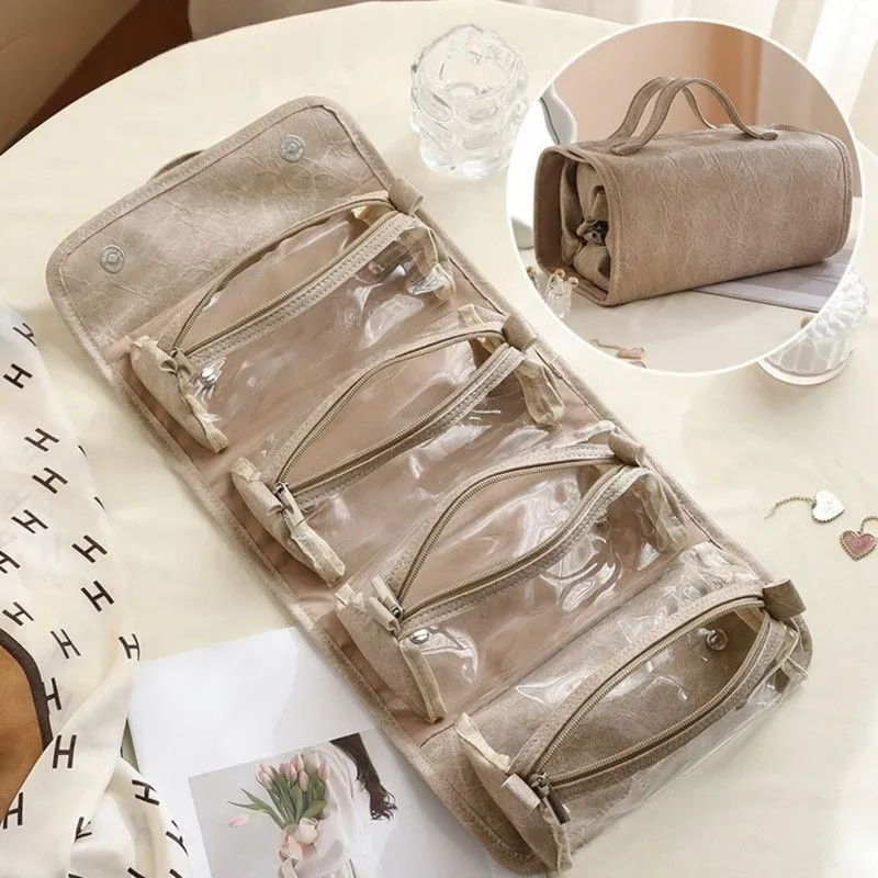 4-in-1 Foldable Travel Makeup Bag