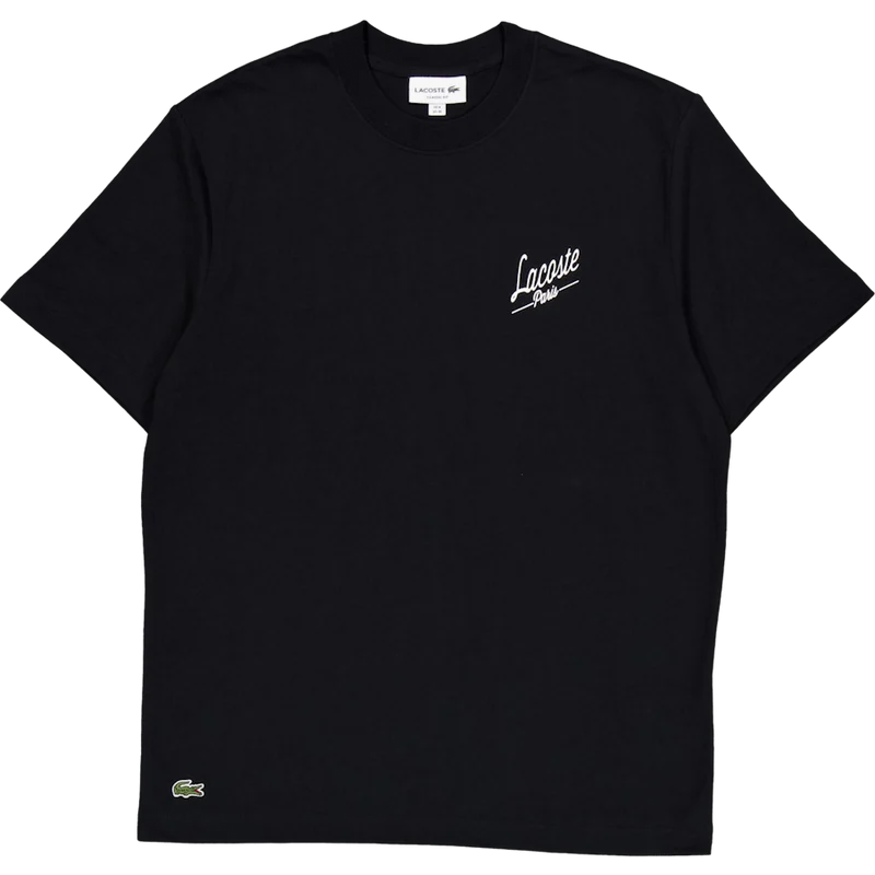 Multi Print Jersey T-shirt Black