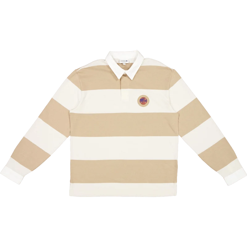 Relaxed Fit Striped Rugby Polo Viennese/lapland