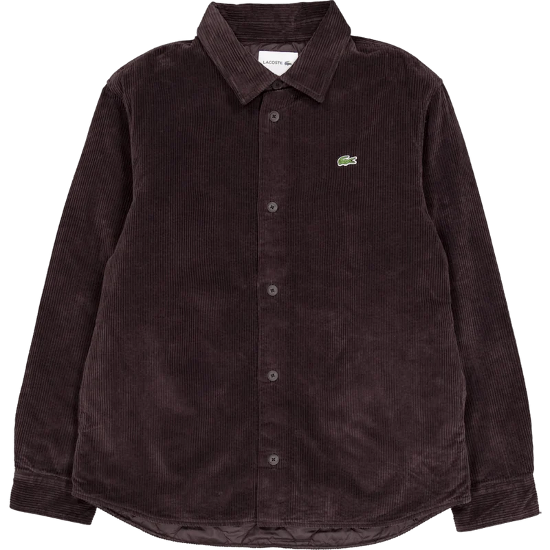 Oversized Corduroy Overshirt Brown Skb