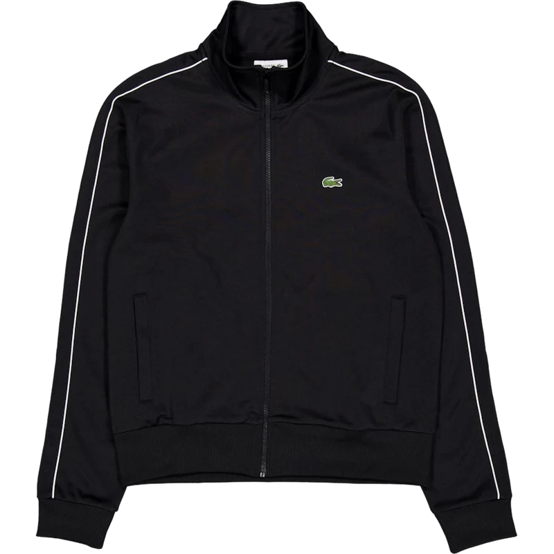 Paris Piqué Zip Front Track Ja Noir 031