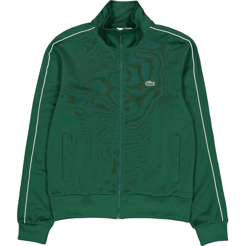 Paris Piqué Zip Front Track Ja Pine Green 132