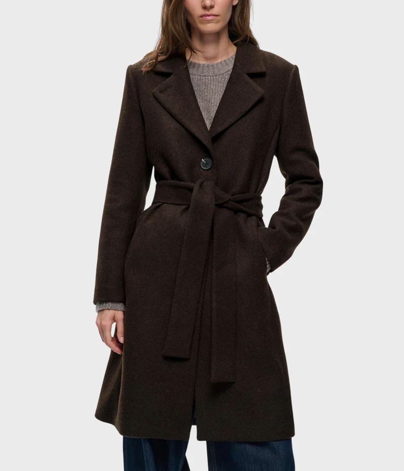 Zorahiw Classic Coat (191109 Chocolate Brown)