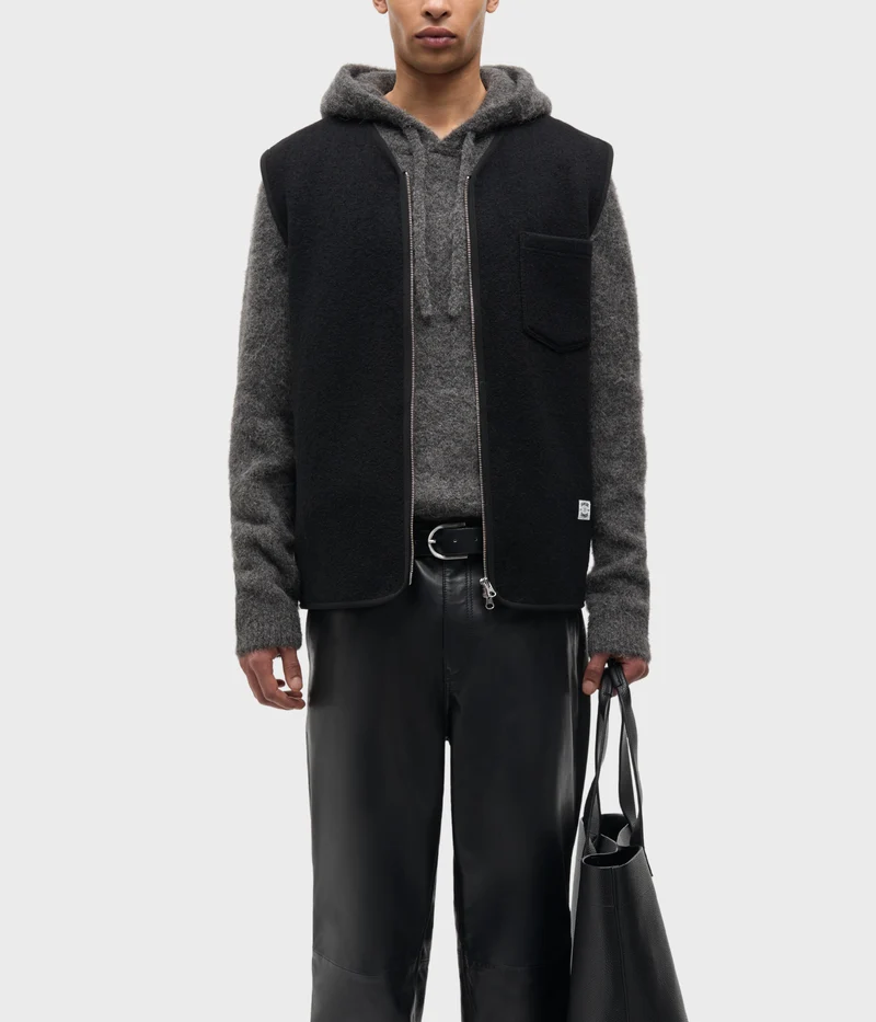 Sahannes Vest 14612 (CLR000021 BLACK)
