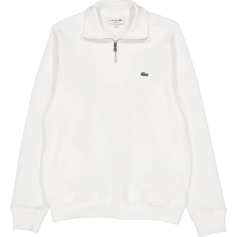 Zip-up High Neck Interlock Swe Flour
