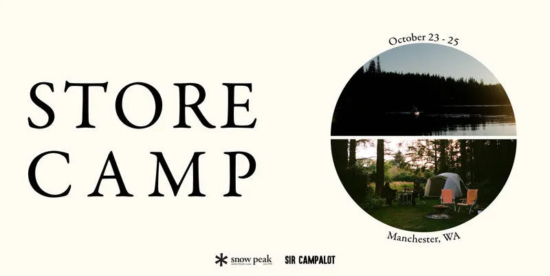 Seattle Store Camp - Individual Ticket