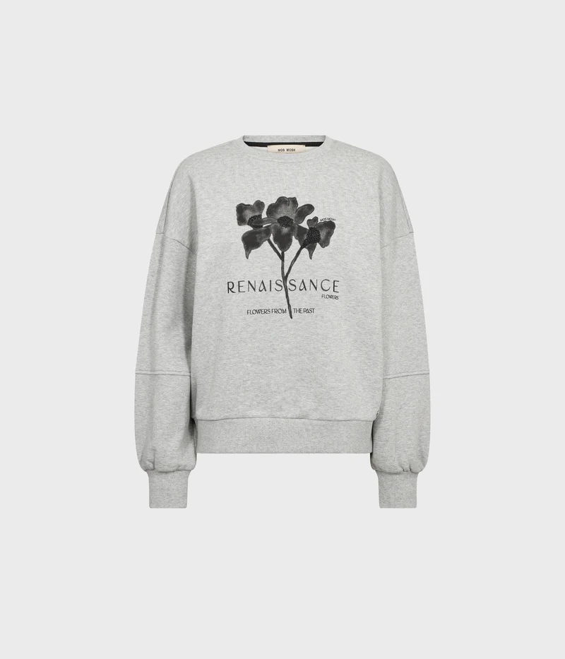 Mmcandela O-Ls Sweatshirt (919 Grey Melange)