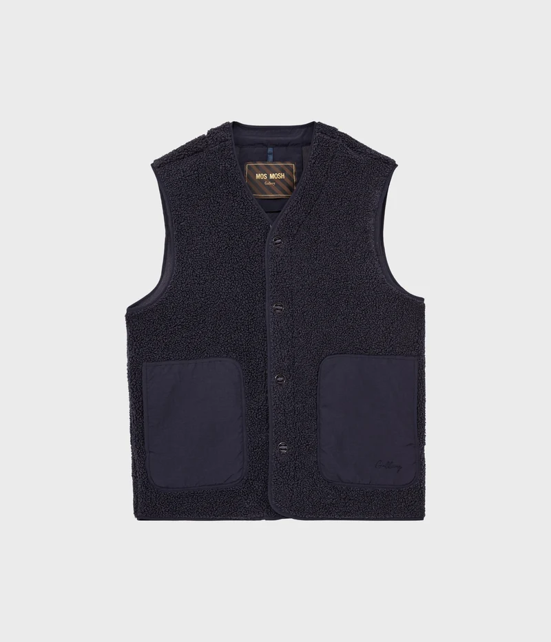 Mmgharry Waistcoat (468 Salute Navy)