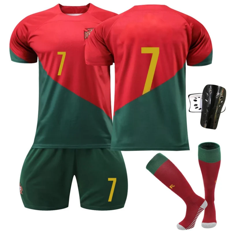 Kids Complete Soccer Playing Kit 3pc Set