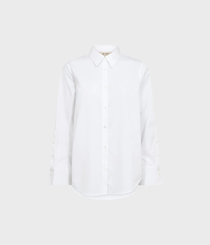 Mmwinola Cotton Twil Shirt (101 WHITE)