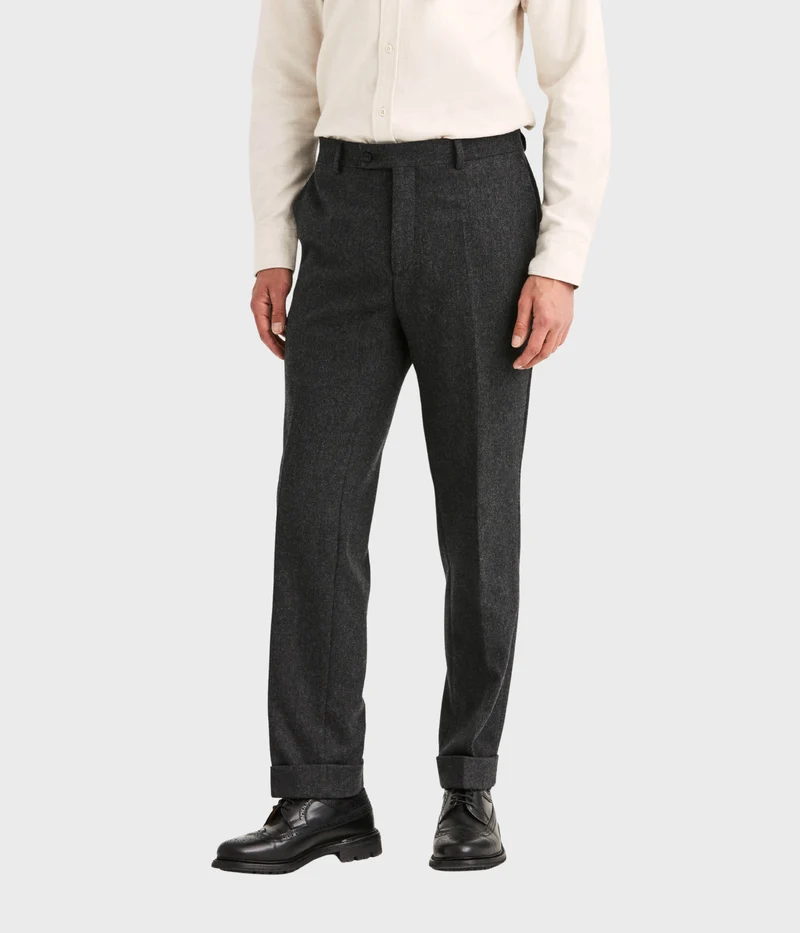 Flannel Suit Trouser (95 Grey)