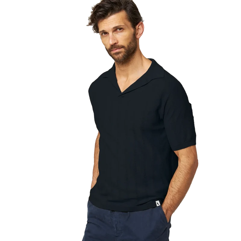Alma Polo Shirt Navy