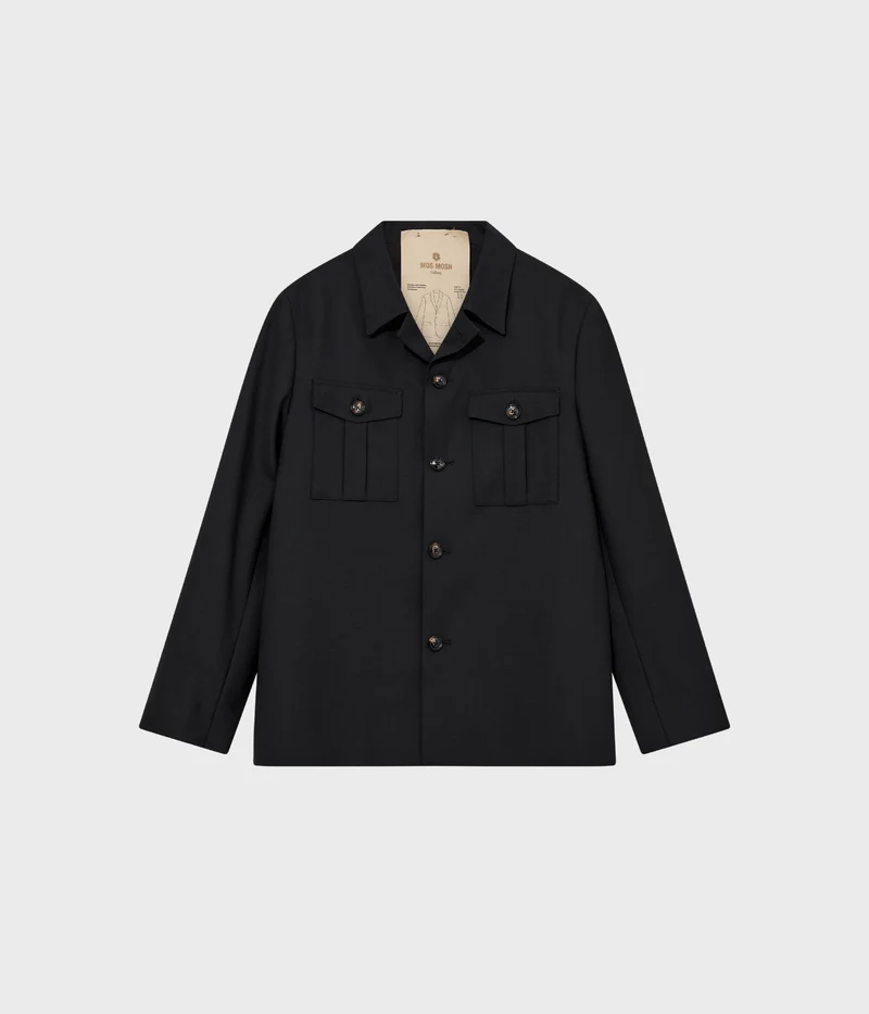 Mmgjacob Dynamic Luxe Overshirt (801 Black)