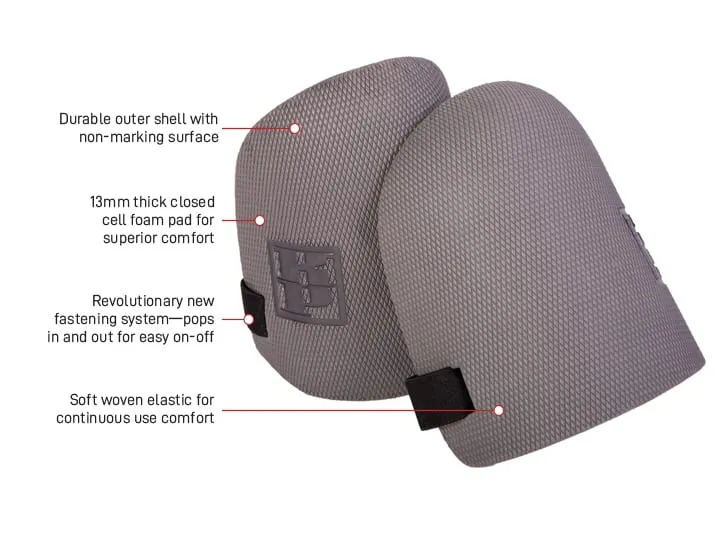 KNEEPRO 'Zero Gravity' Standard Kneepad, ultra-thick EVA foam, twin straps