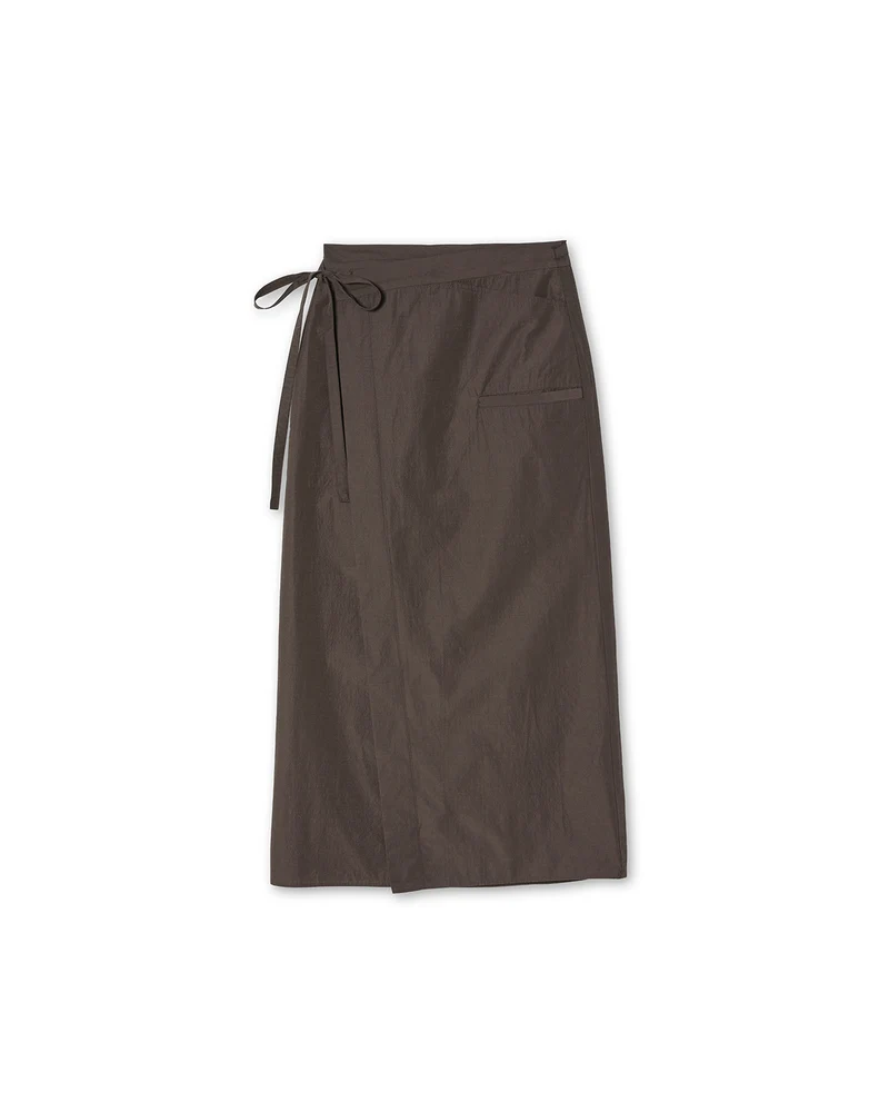Wool Nylon Taffeta Skirt