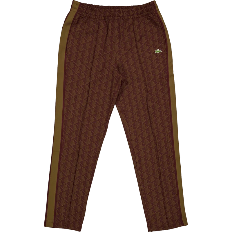 Paris Monogram Sweatpants Mascara Brown/oxalis