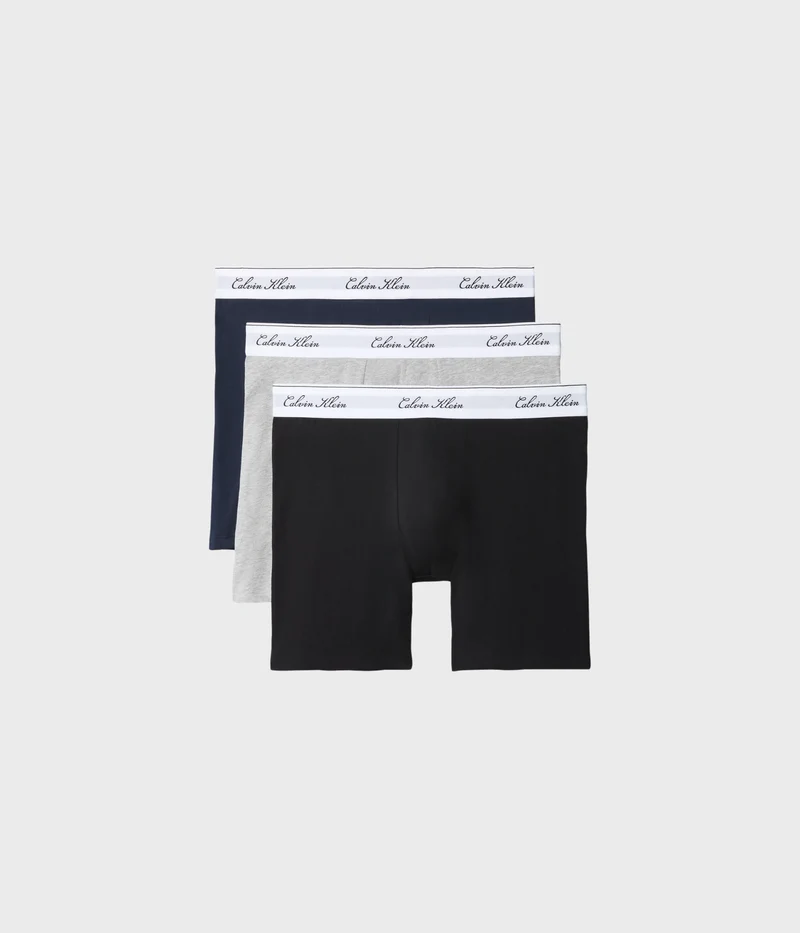 Boxer Brief 3Pk (4KJ BLACK/GREY HEATHER/DARK SAPPHIRE)
