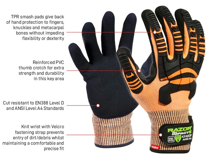 Esko RAZOR Impact 5 Glove