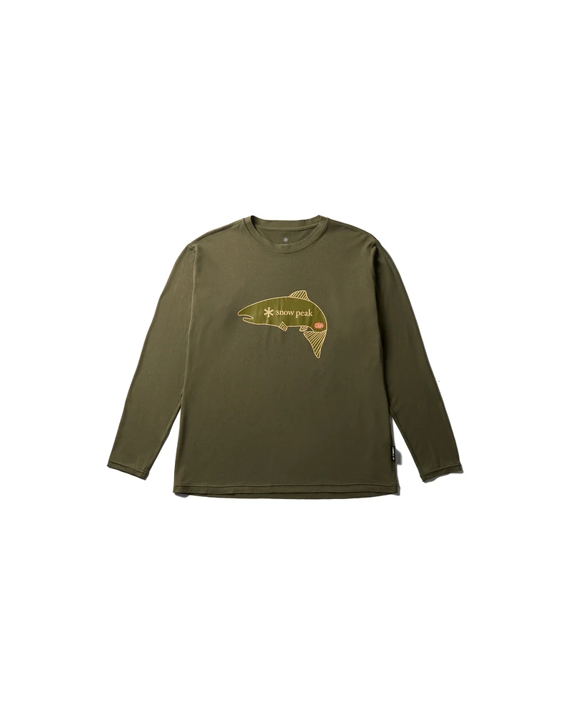 Yamame Graphic Long Sleeve T-Shirt