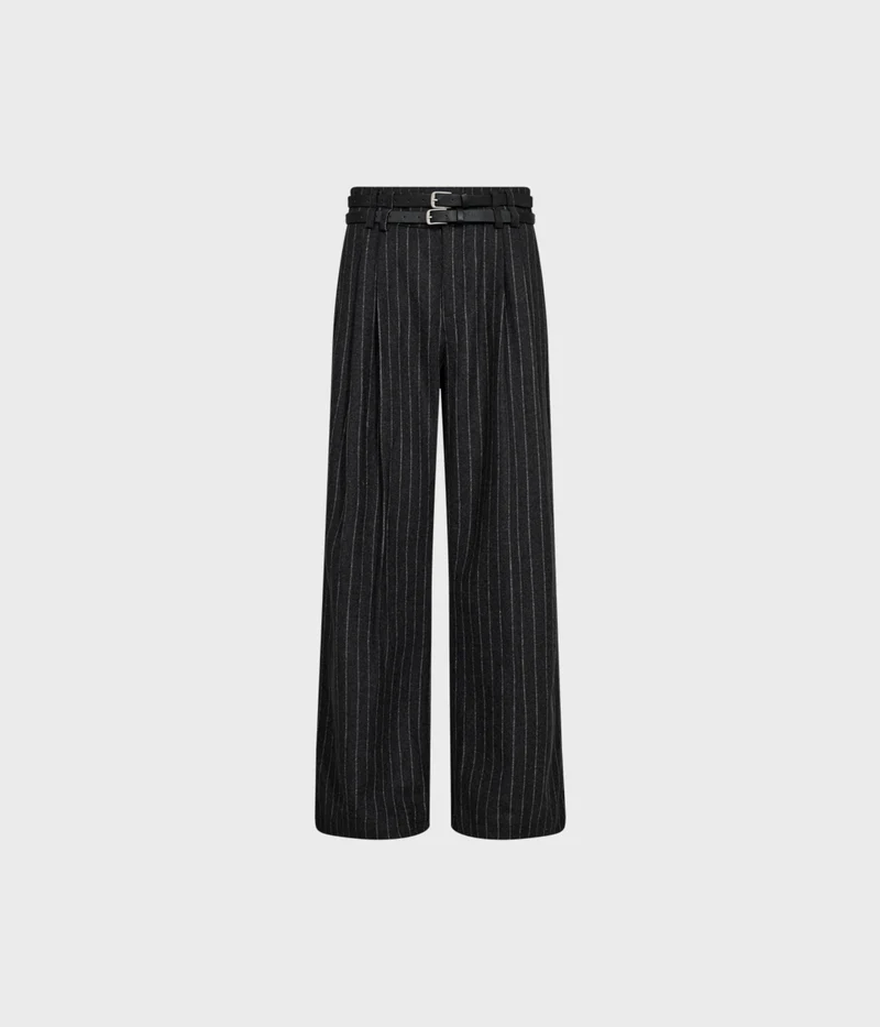 Cmcatharina-Pants (8618 Grey Pin. Mel w. Jet Stream)
