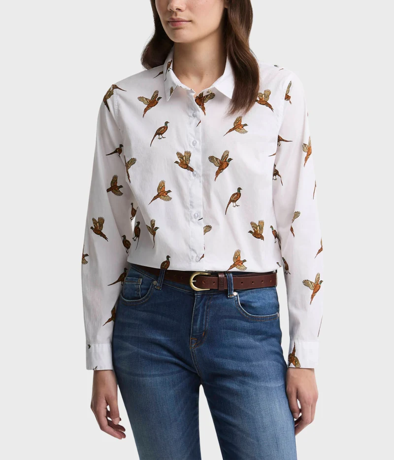 Barbour Brambles Shirt (MI97 Multi Bird)