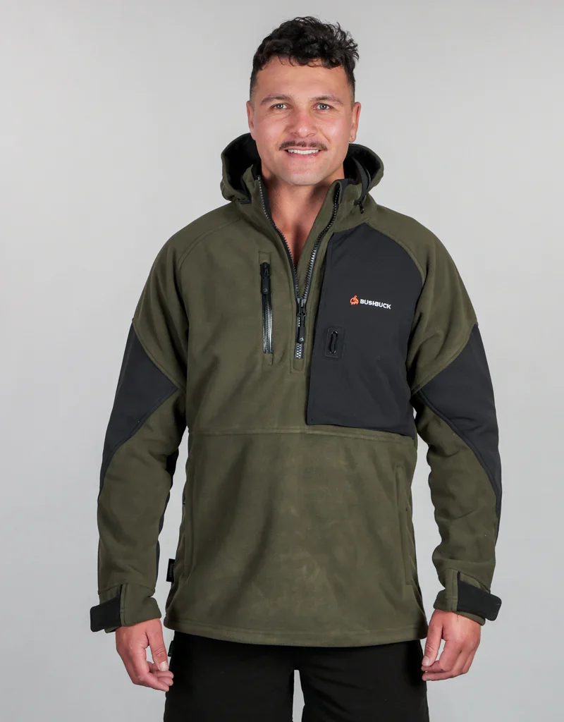 Bushbuck Frontier Windproof Fleece Pullover
