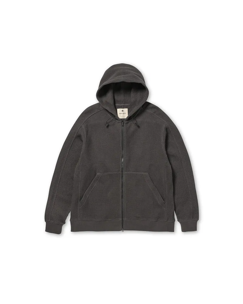 Heavyweight Waffle Zip Parka
