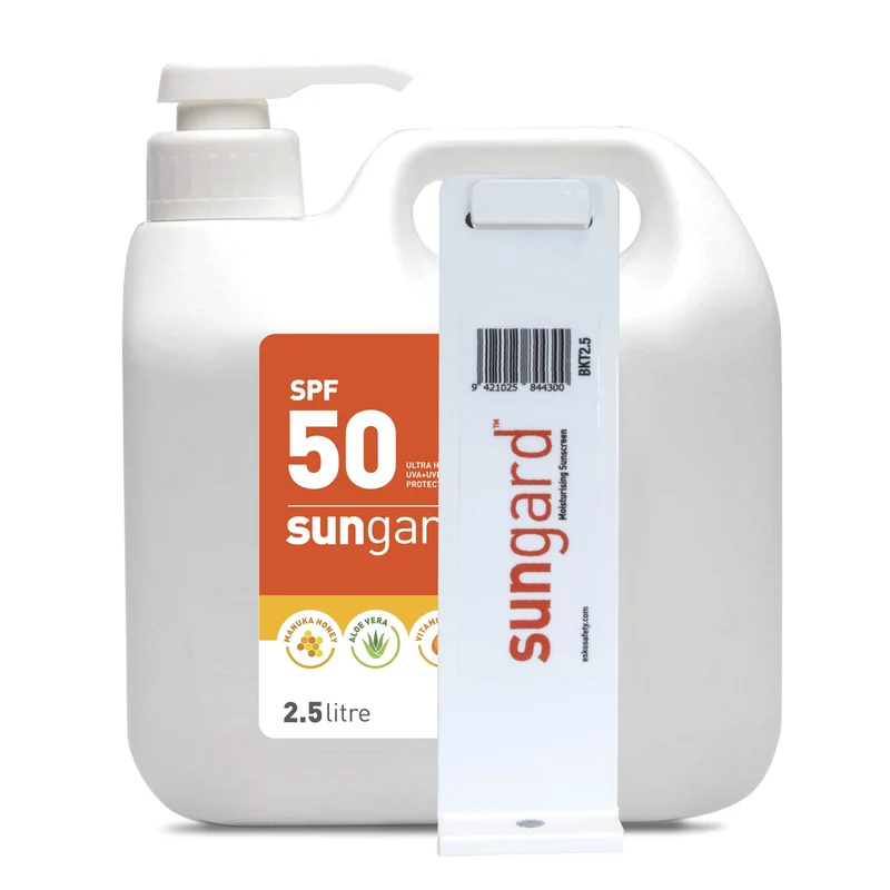SUNGARD Lockable Wall Mounting Bracket for 2.5L Pump Bottle
