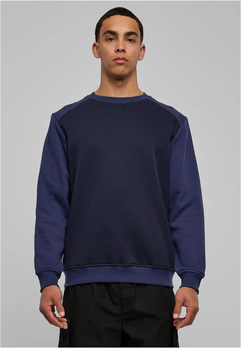 UC 2-Tone Fake Raglan Crew