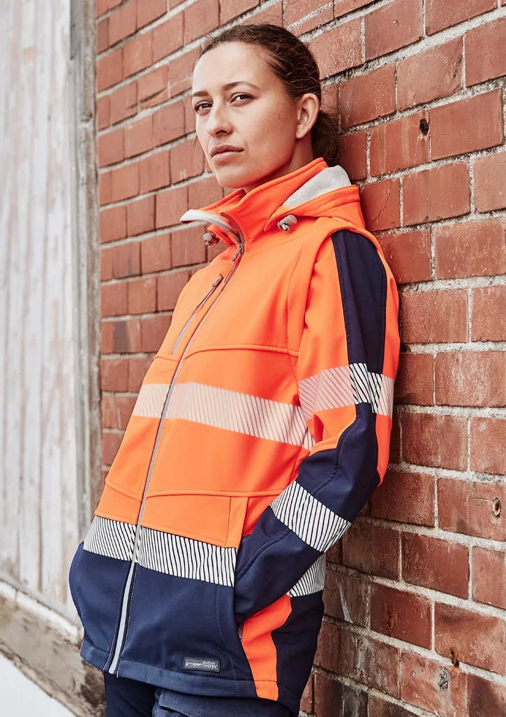 Streetworks Women's 2n1 Stretch Soft Shell Jacket