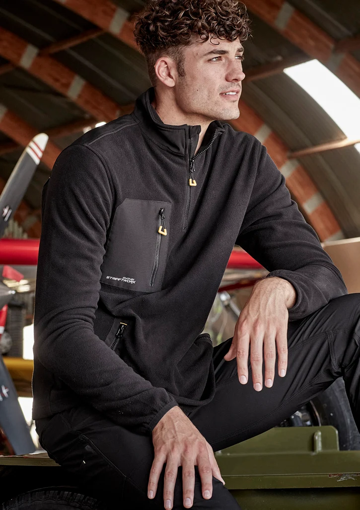 Syzmik Unisex Streetworkz Lightweight 1/4 Zip Fleece
