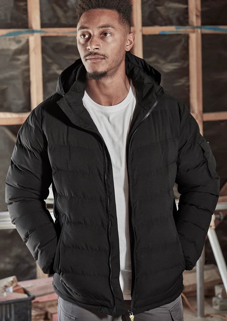 Syzmik Unisex Streetworx Hooded Puffer Jacket