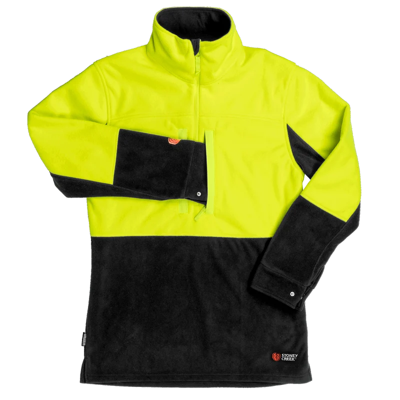 Stoney Creek Windproof Hi Vis Twin Zip Top
