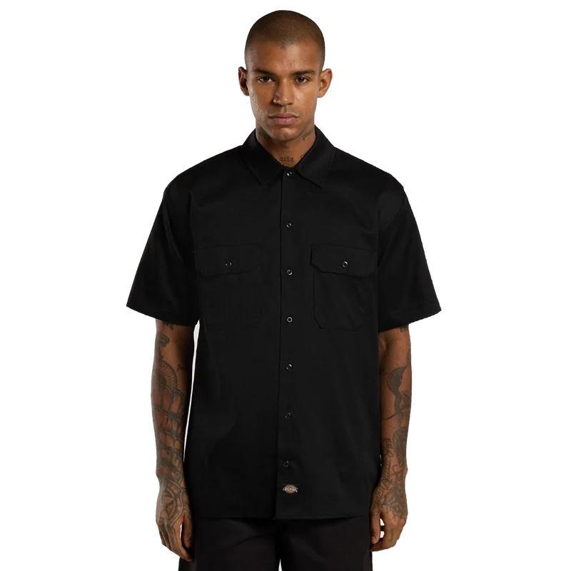 Work Shirt Ss Rec Black
