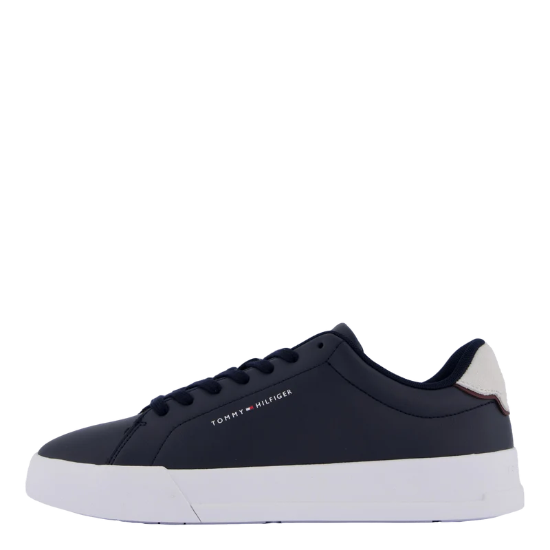 Contrast Heel Court Trainers