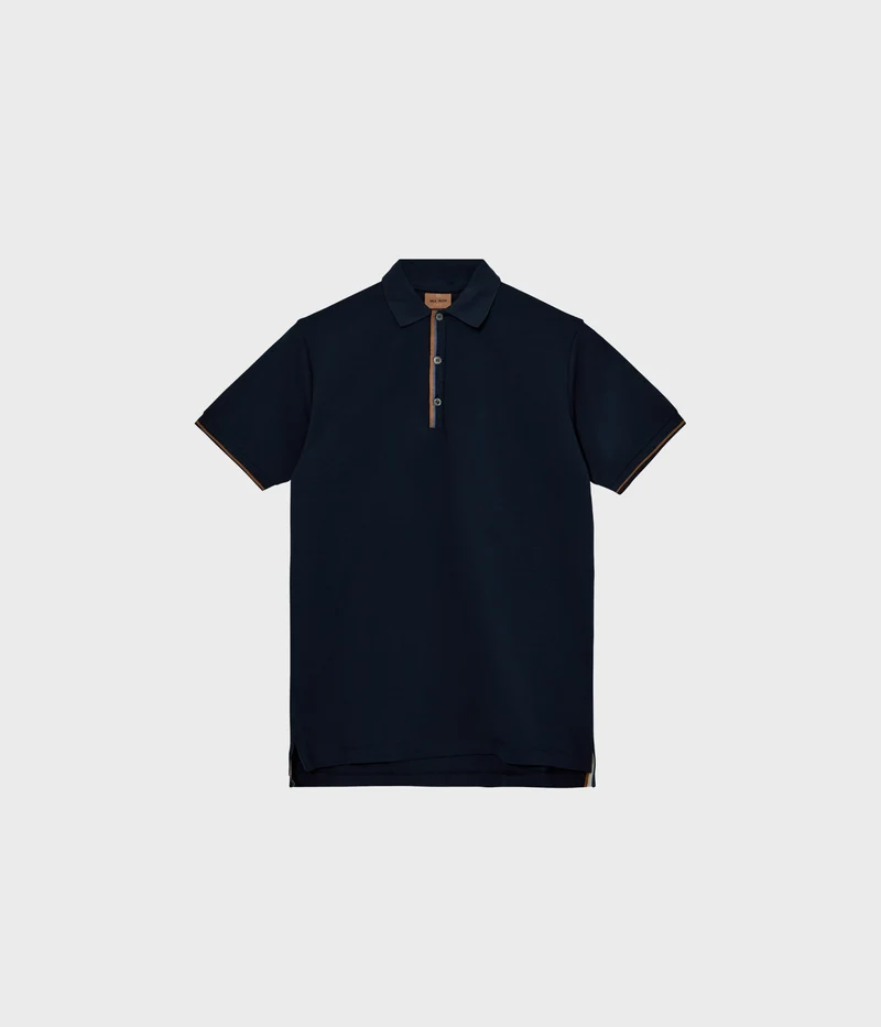 Mmgharvey Polo Ss Tee (466 Salute Navy Mel)