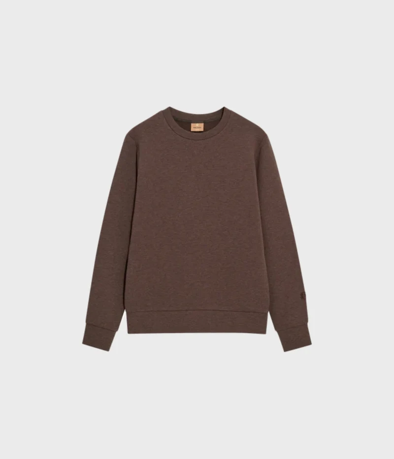 Mmgabel Crew Neck Sweat (591 Chocolate Brown Melange)