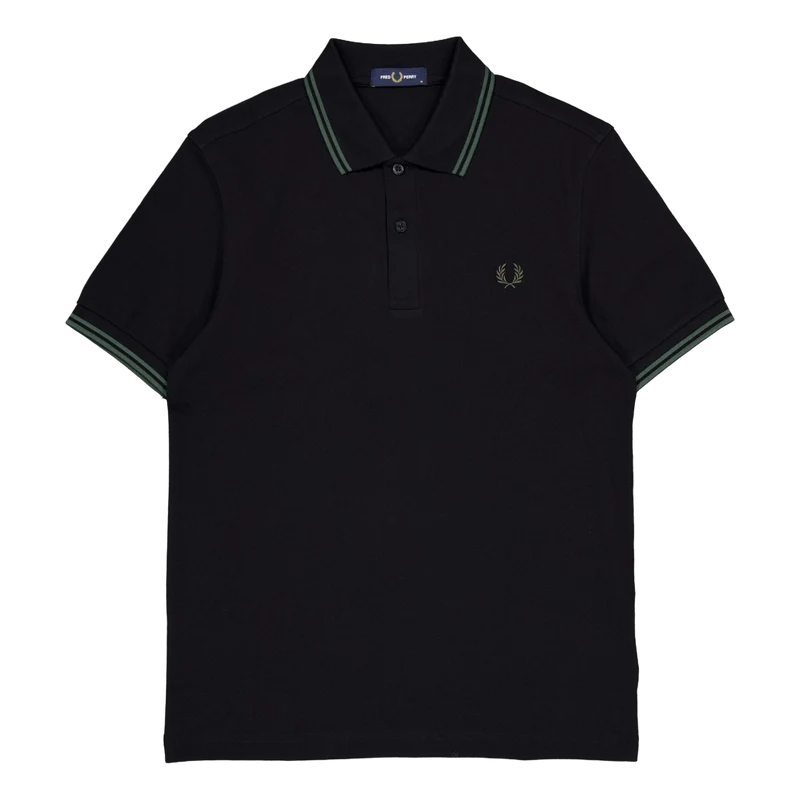 Twin Tipped Fp Shirt Blk/crt Grn