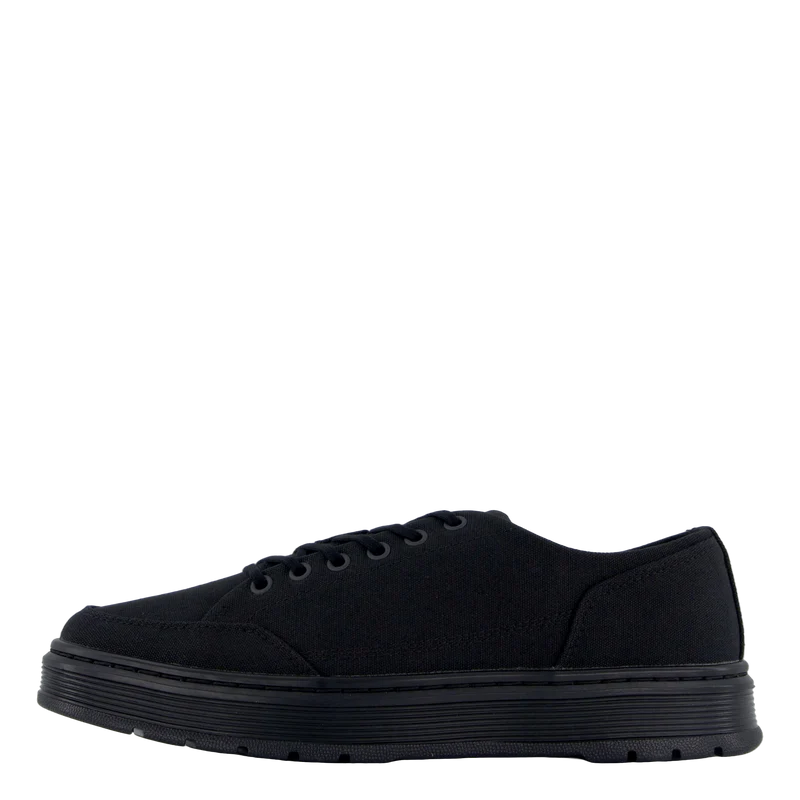 Brookline 6 Eye Canvas Black